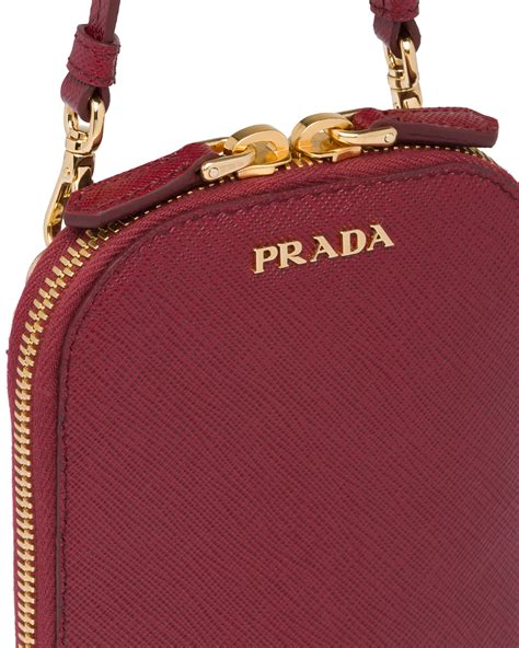 prada minitasche aus saffiano-leder|Schwarz W Minitasche aus Saffiano.